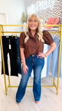 Laney HR Trouser Relaxed Hem Flare by Lovervet