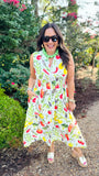 Stacey Dress in Summer Vegtables