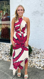 Somewhere Exotic Halter Maxi
