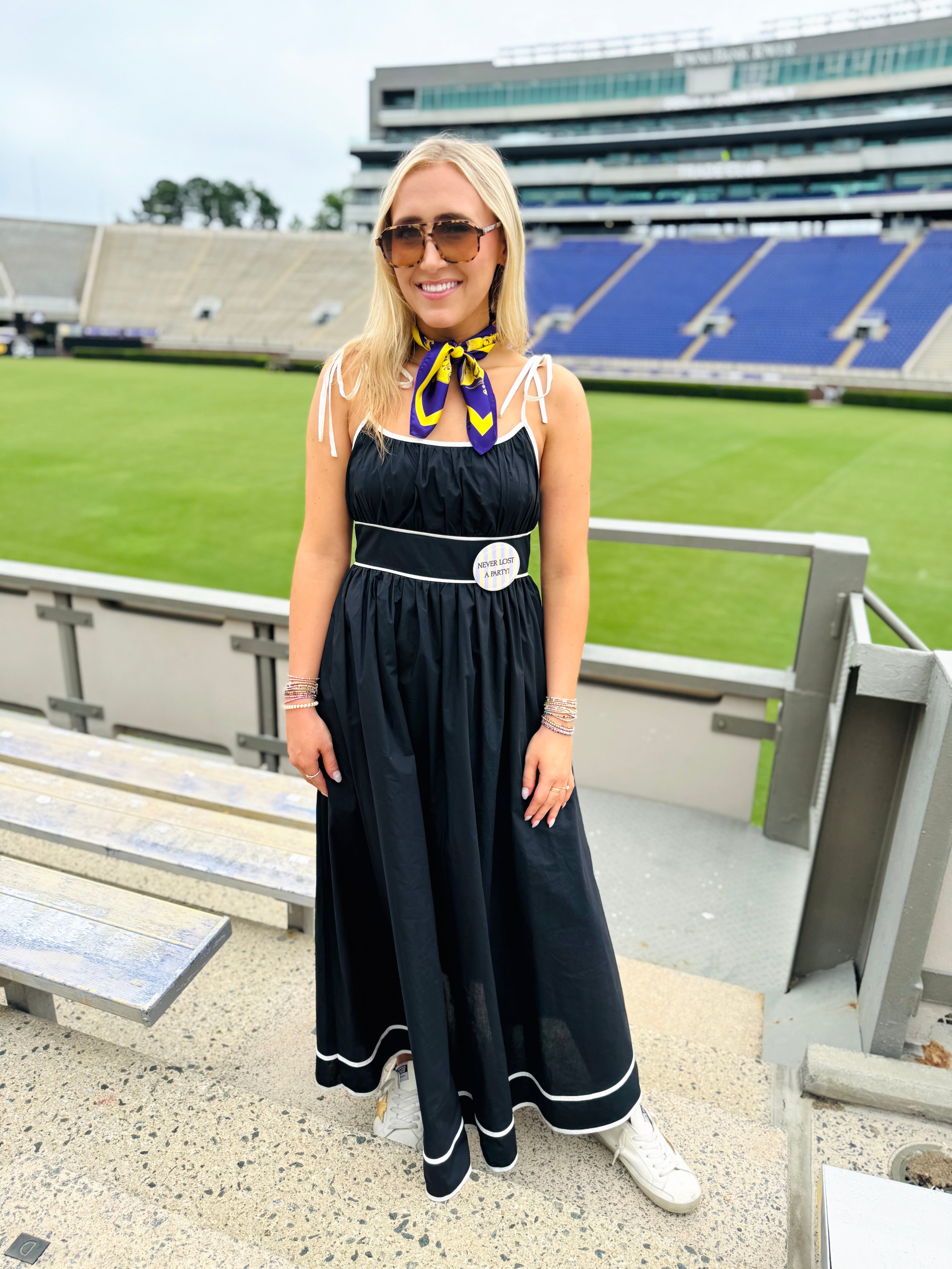 First Down Maxi Dress