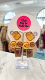 Statement of Stones Earrings (3 Colors)