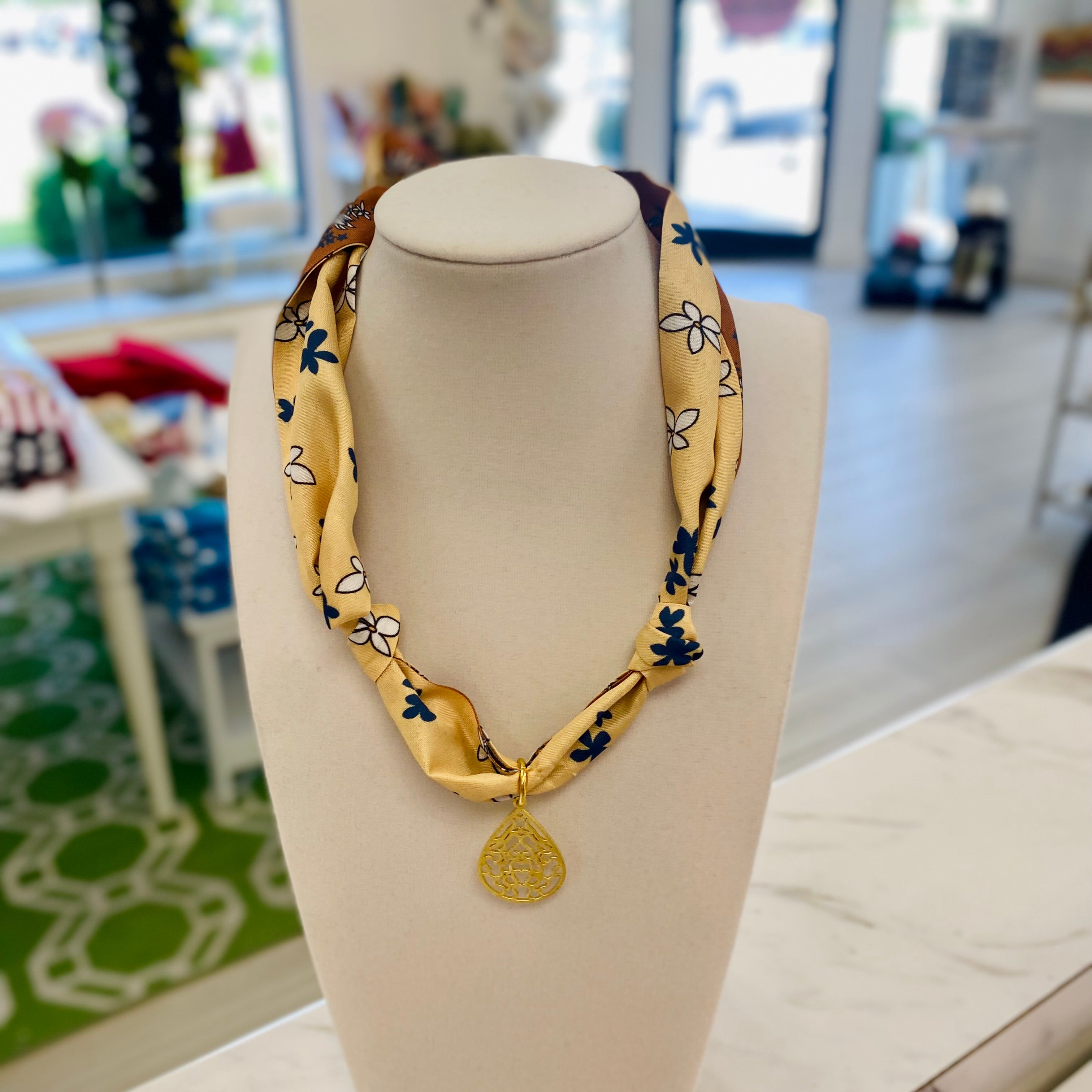 Hailey Scarf Necklace