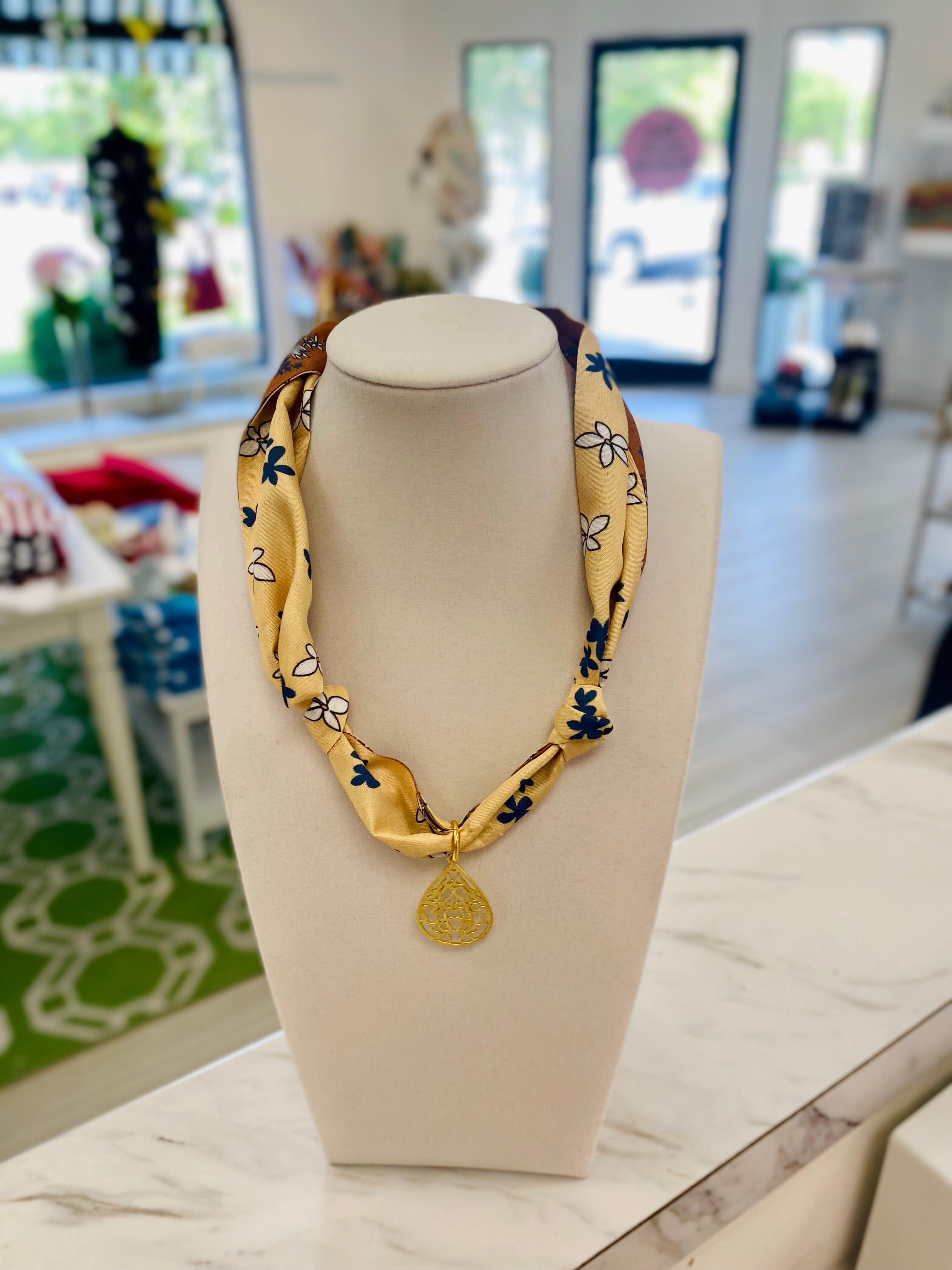 Hailey Scarf Necklace