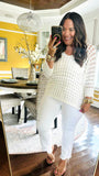 Along the Beach Knit Top (3 Colors)