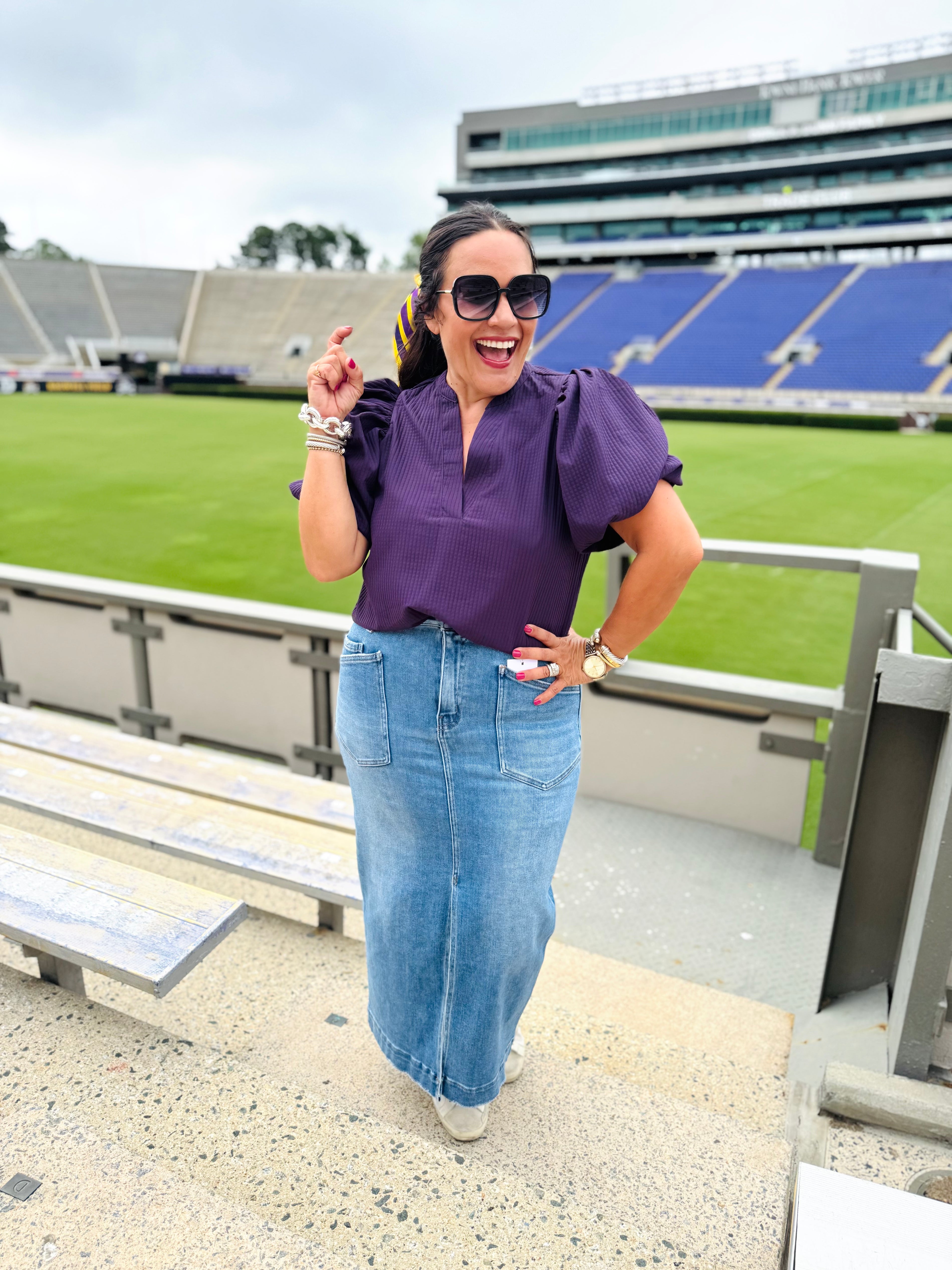 Country Roads Skirt by Vervet