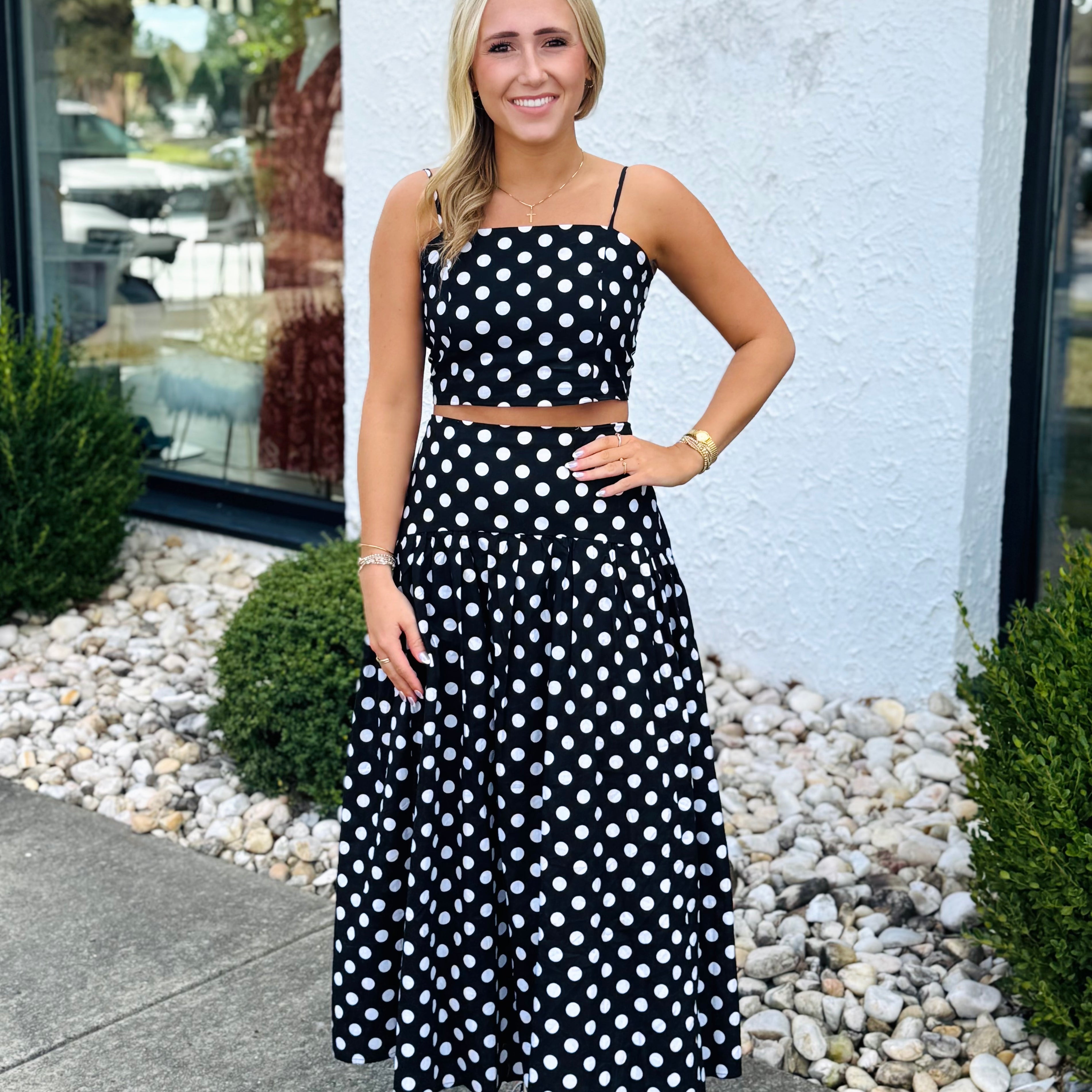 Polka Town Two Piece Set