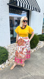 Ada Skirt in Misty Ferns | MAUDE