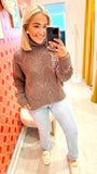 Terry Turtleneck Sweater (2 Colors)