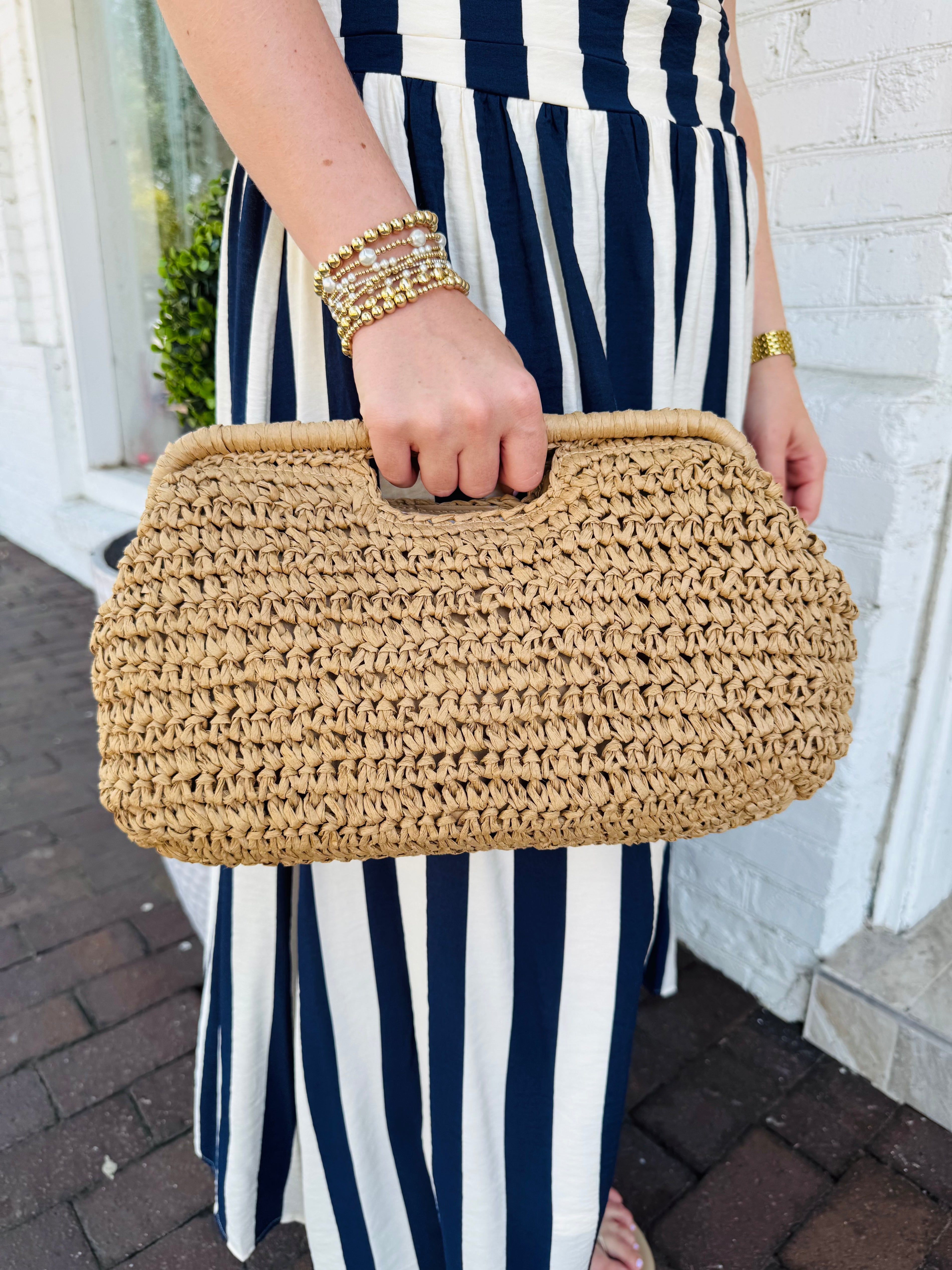 Lani Straw Clutch (2 Colors)