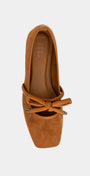 Adriana Suede Ballet Flat | SHUSHOP