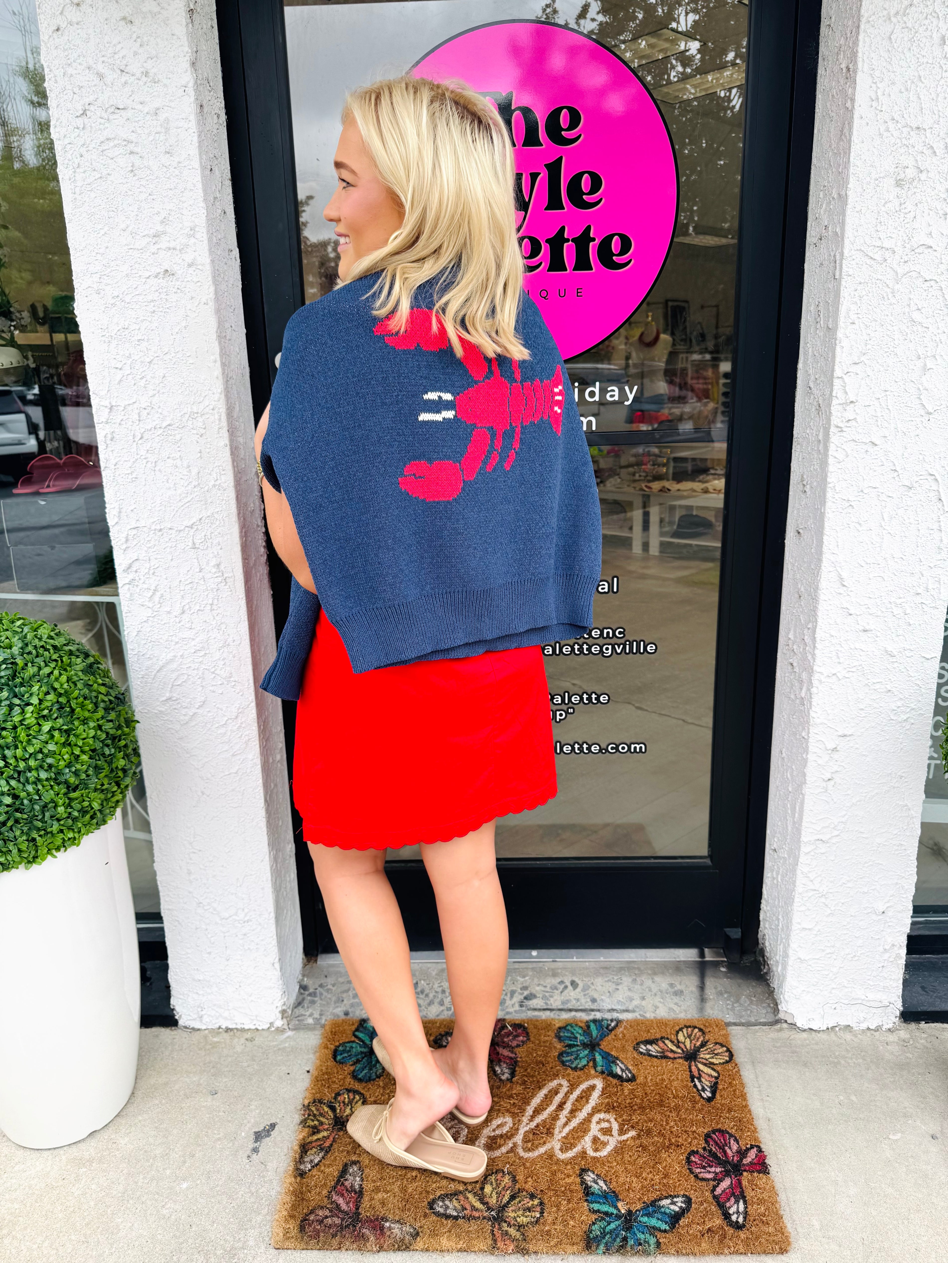 Cape Elizabeth Lobster Sweater