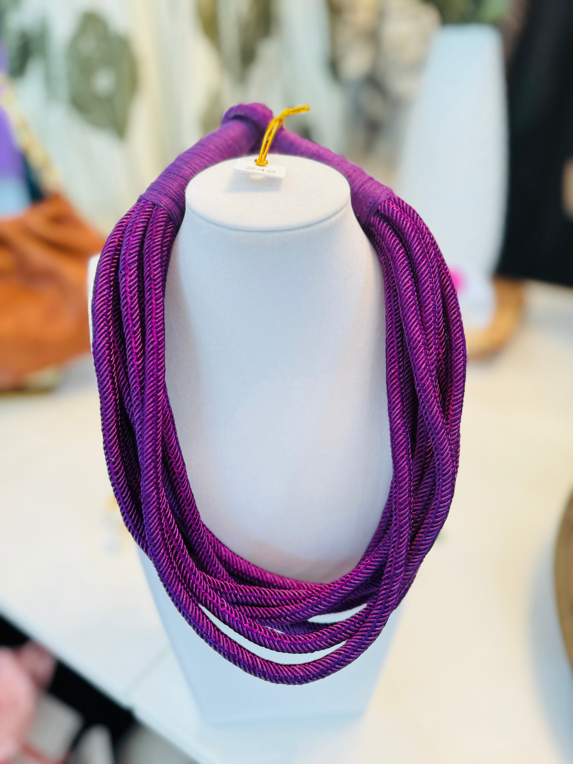 Gameday Slub Necklace (20 Colors)