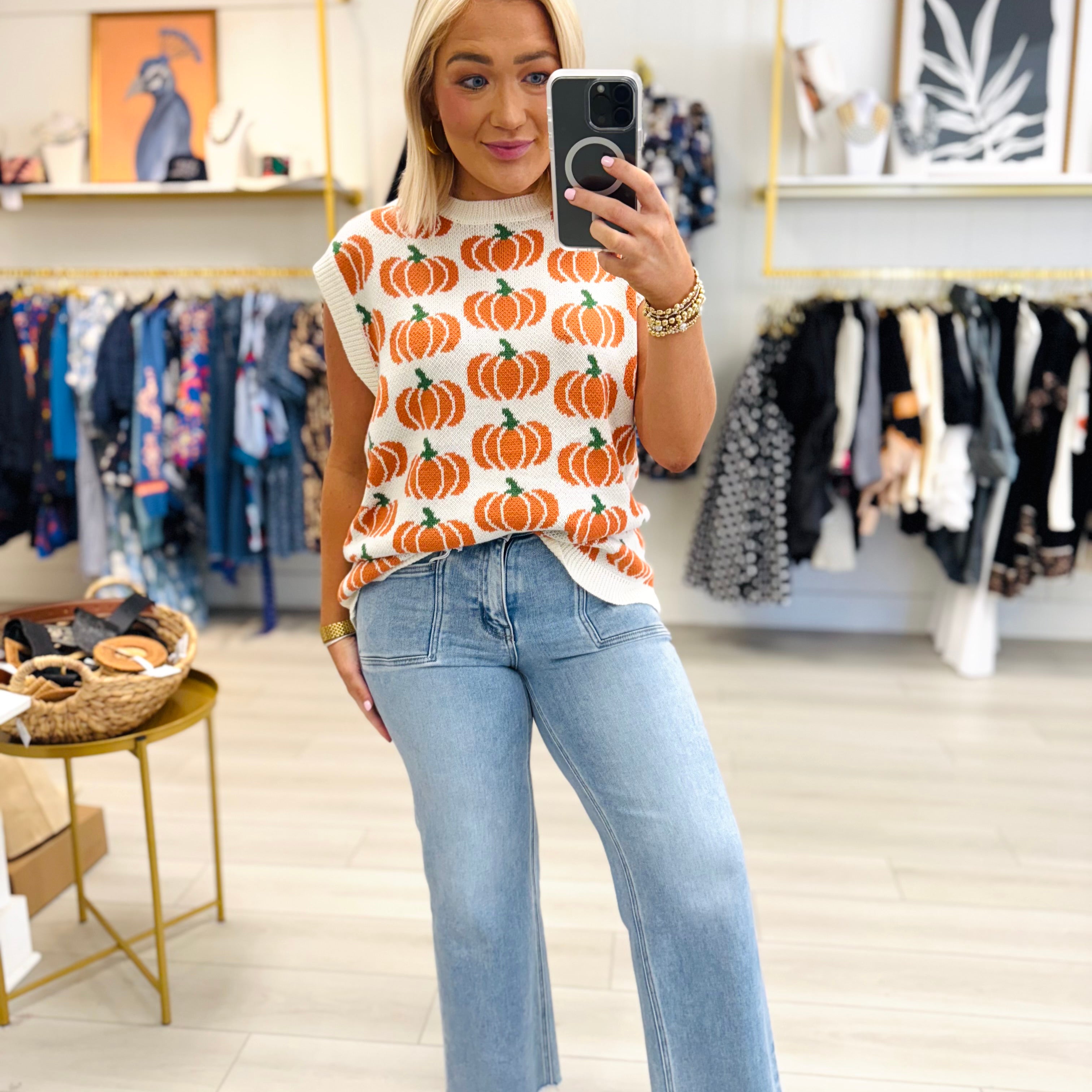 Multiple Pumpkins Sweater