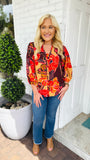 Rustic Blooming Top