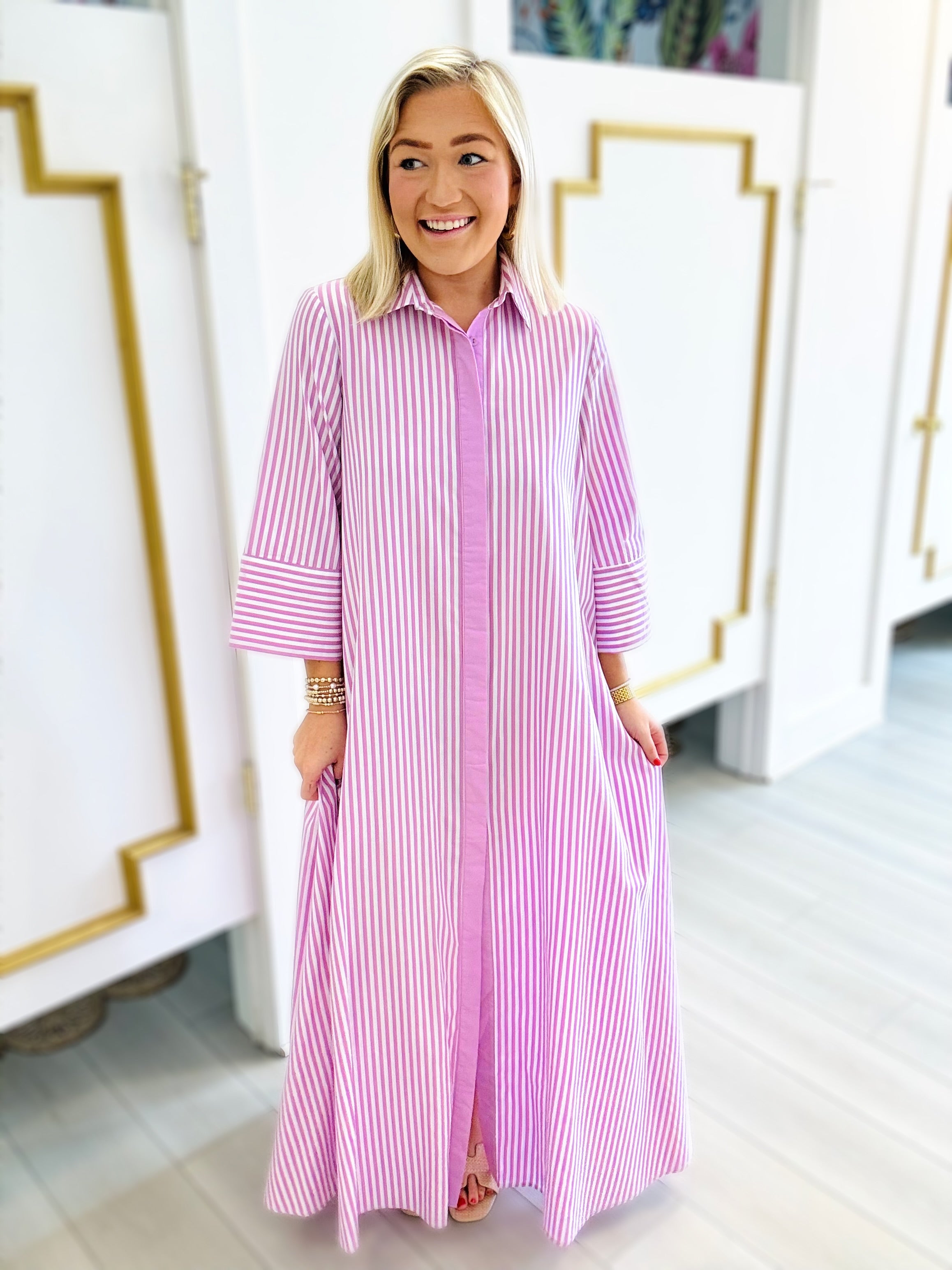 Cabana Stripes Dress (5 Colors)
