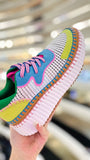 Trendy Girl Sneaker in Rainbow