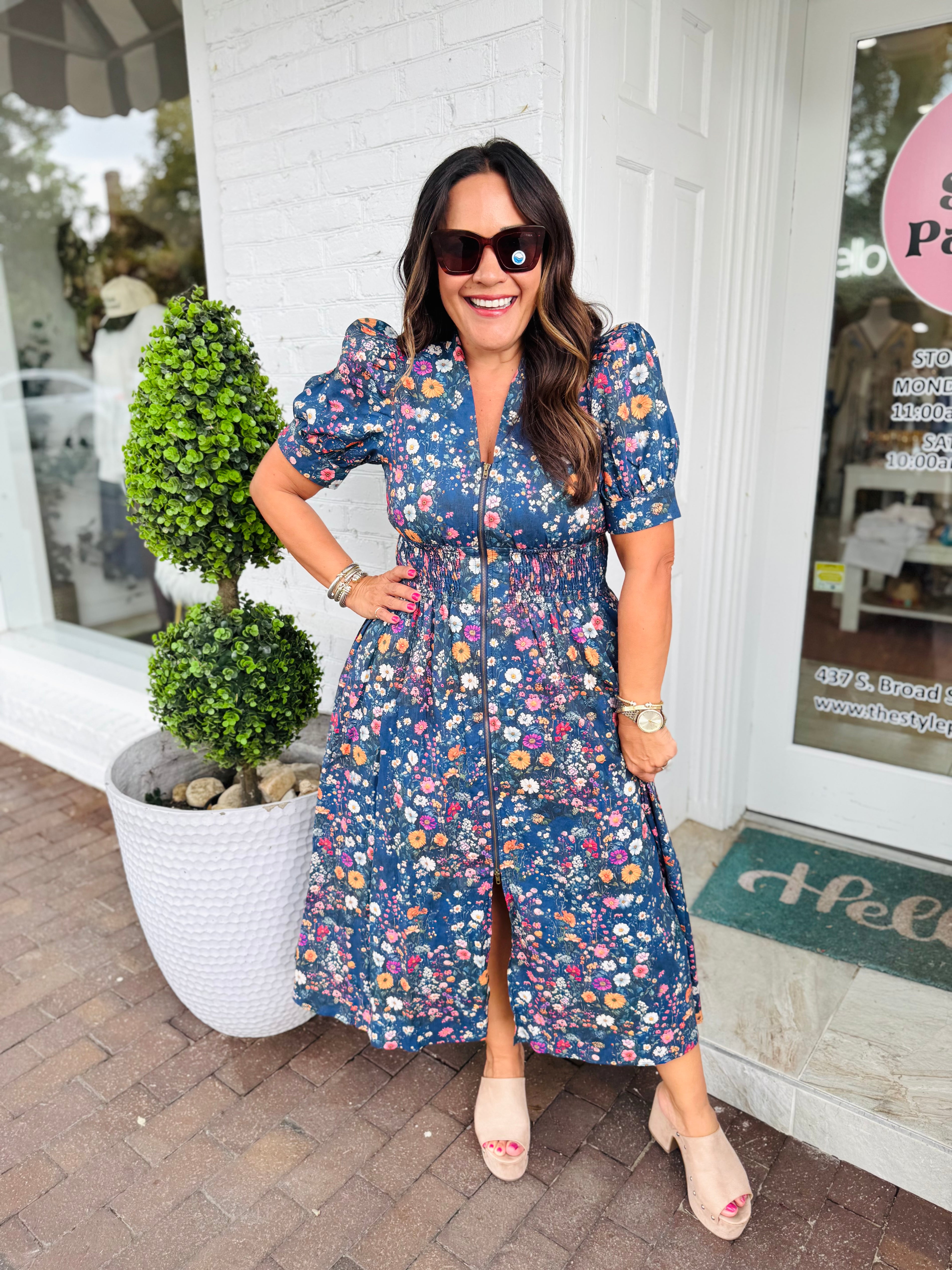 Stacey Dress in Floral