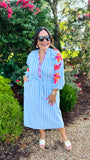 Catie Embroidered Maxi | THML