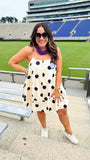 Gameday Girl Polka Dot Dress