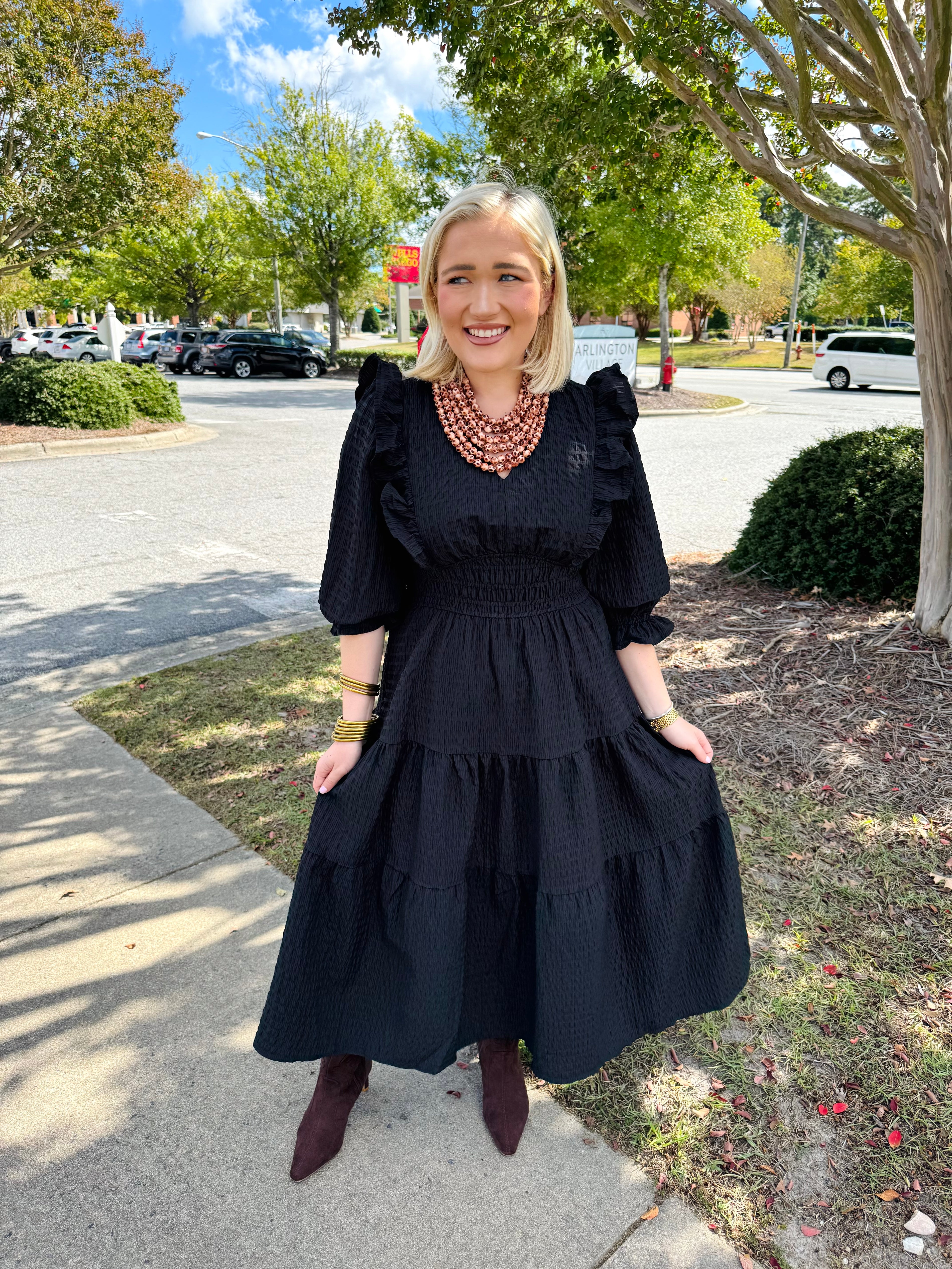 Where Are We Going Dress (2 Colors)