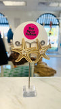 Gold Starfish Earrings