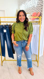 Fiona Mid Rise Crop Flare by Flying Monkey