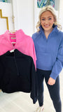Sport Mode Half Zip Pullover - BOMB BASIC