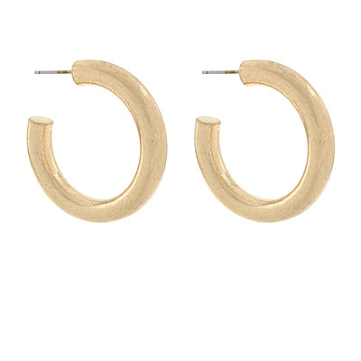 Polished Circa Hoops