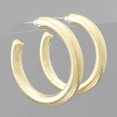 Helia Gold Hoops