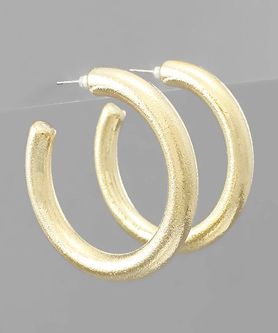 Helia Gold Hoops