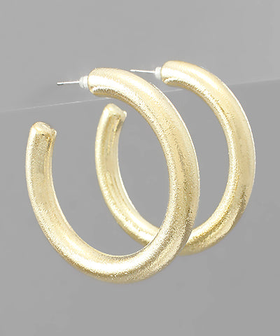 Helia Gold Hoops