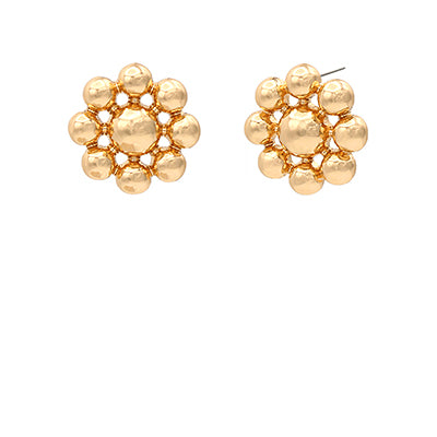 Bubble Flower Studs