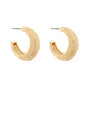 Gold Disco Hoops