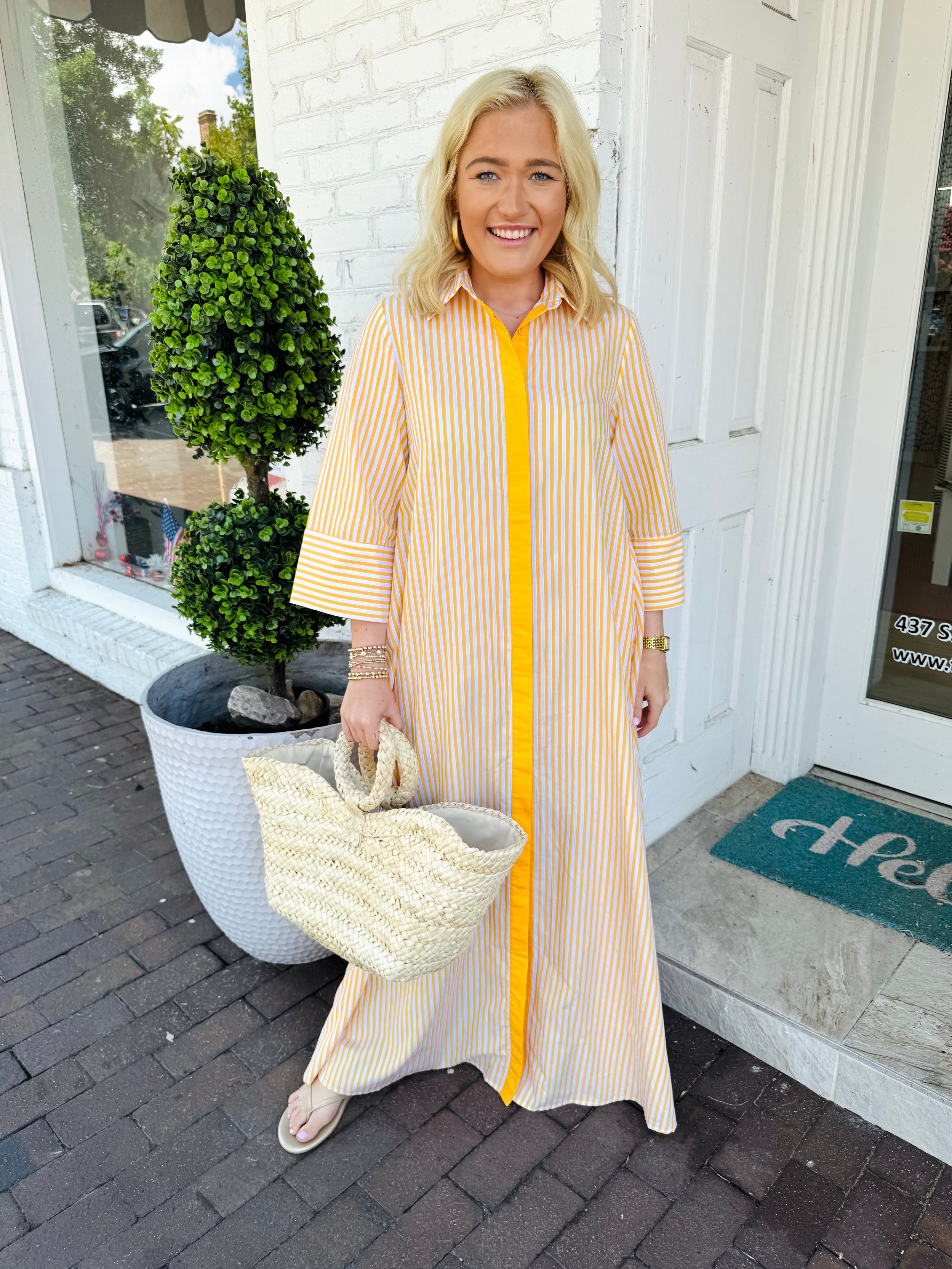 Cabana Stripes Dress (5 Colors)