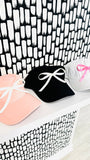 Bow Baseball Cap (3 Colors)