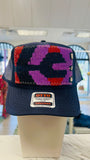 ORIJINAL Trucker Hat in Navy - Navy/Purple/Red