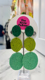 Fields of Green Earrings