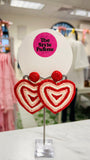 Rainbow Heart Earring