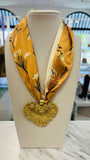 October Air Scarf Necklace