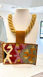 ORIJINAL Rope Pendant - Sage/Orange/Purple/Rust Patch