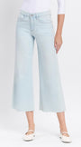 High Rise Crop Wide Leg Jeans by Vervet