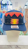 ORIJINAL Trucker Hat in Navy - Black/Red