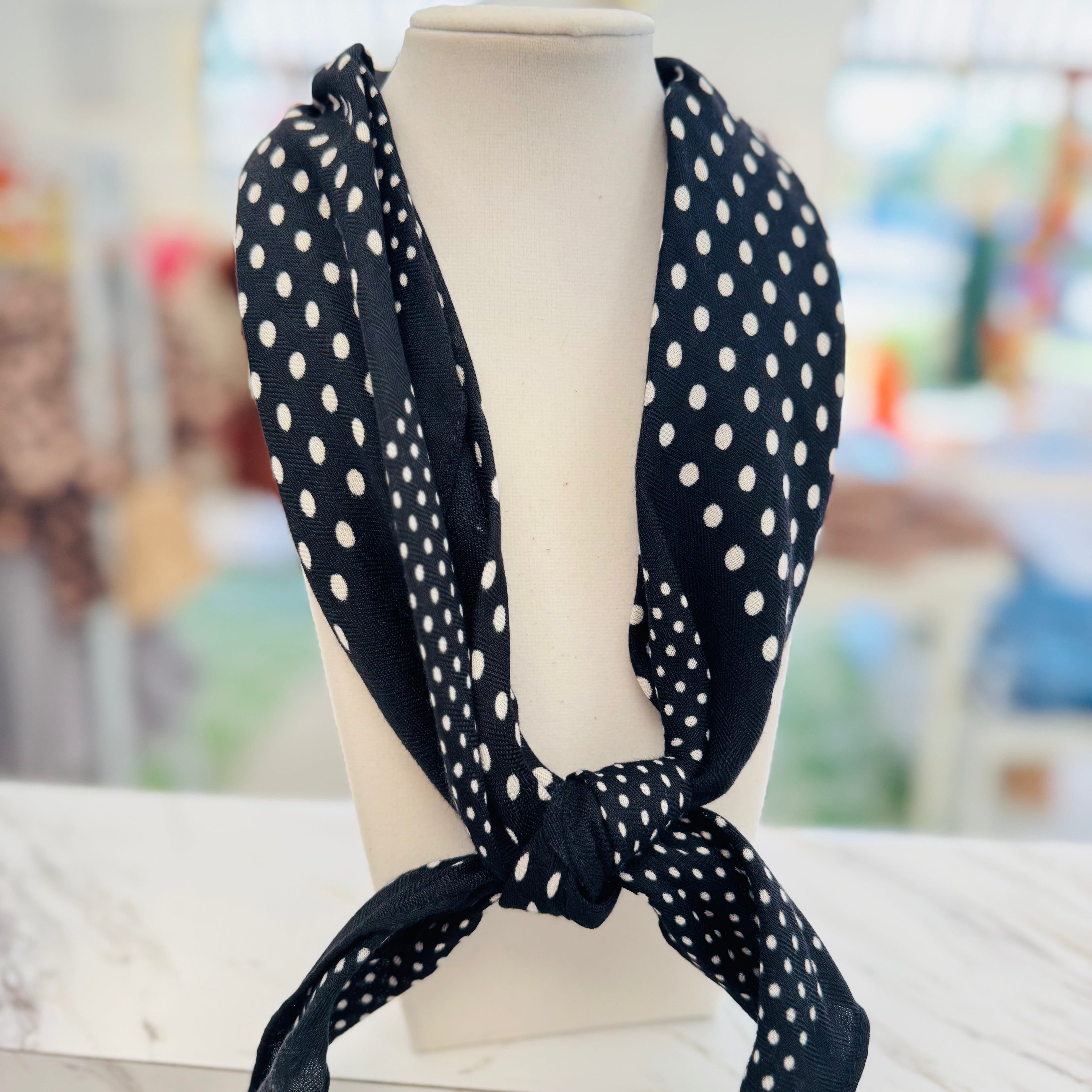 Polly Polka Dot Scarf