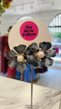 Painted Flower Earrings