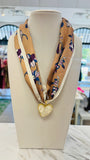 Melody Scarf Necklace