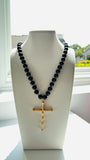 Beaded Cross Necklace