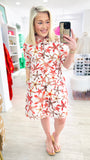 Chatham Dress Starfish Print | Dizzy Lizzie