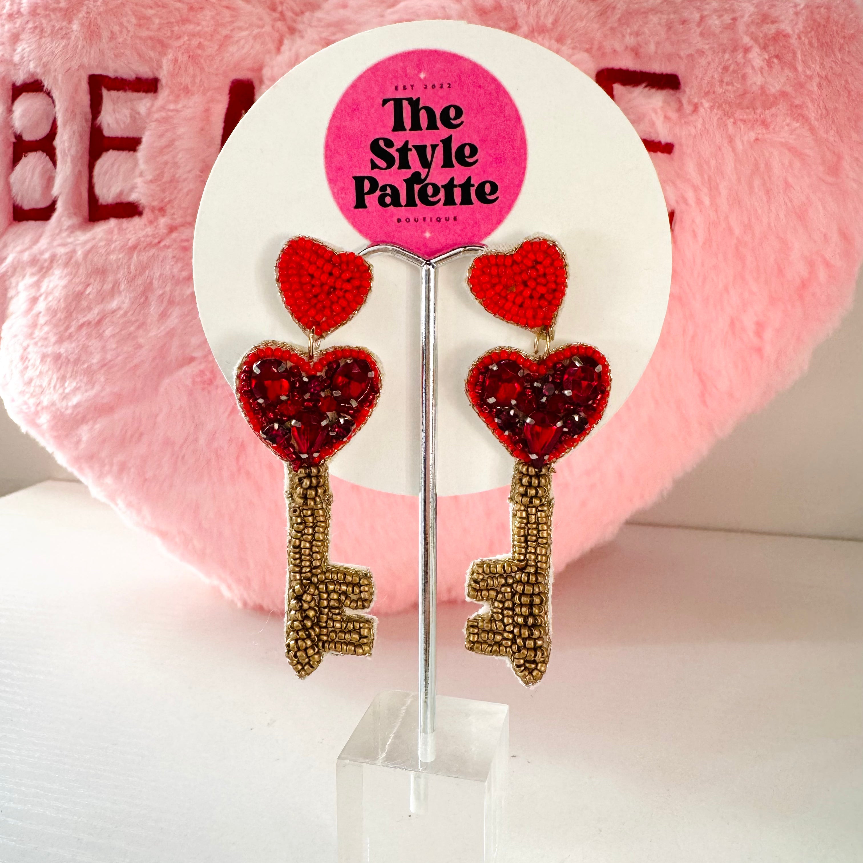 Key to my Heart Earrings