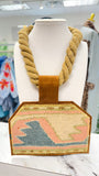 ORIJINAL Rope Pendant Necklace - Cream/Pink/Baby Blue/Green