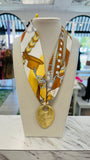 Reed Scarf Necklace
